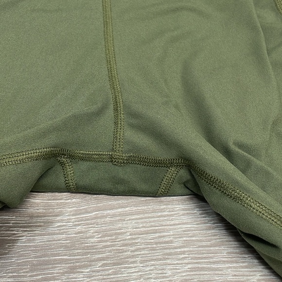 Thinx Moderate Absorbency Activewear Leggings High Rise Pockets Kale Green M - Picture 11 of 15